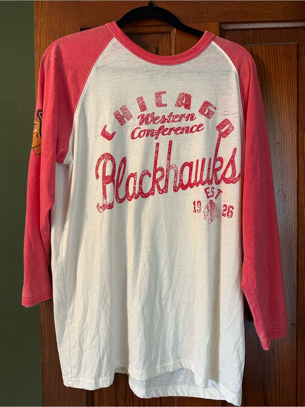 Chicago blackhawks long sleeve top